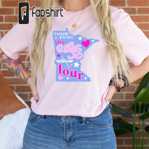 TS The Eras Tour Minneapolis Minnesota *6 Color Options* TShirt – TaylorSwift Shirt – Taylor Swift Eras – Bella Canvas