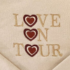 Harry Styles Love on Tour Embroidered Crewneck , HSLOT Merch