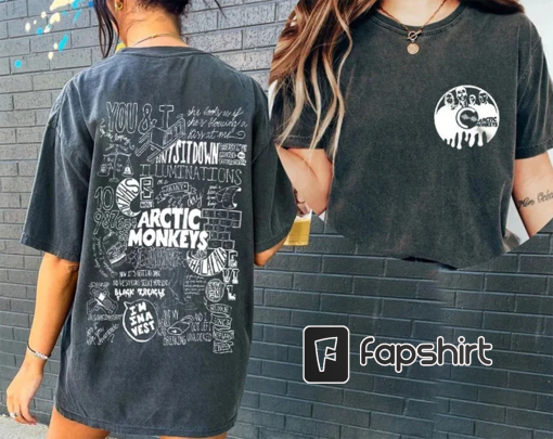 2023 Arctic Monkeys North American Tour T-Shirt, Arctic Monkeys Tour 2023 T-Shirt, Arctic Monkeys Band Shirt, 2023 Music Concert Tour Shirt