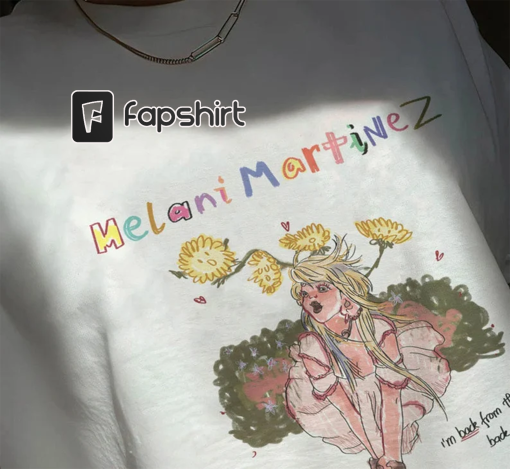 Unique Design for Fans of the Pop Singer, Melanie Martinez Drawing T-shirt, Gift For Fan