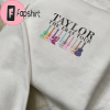 CUSTOMIZABLE The Eras Tour Spotify Crewneck | Hoodie | Spotify Linked Embroidery | Custom Tour Date/Location