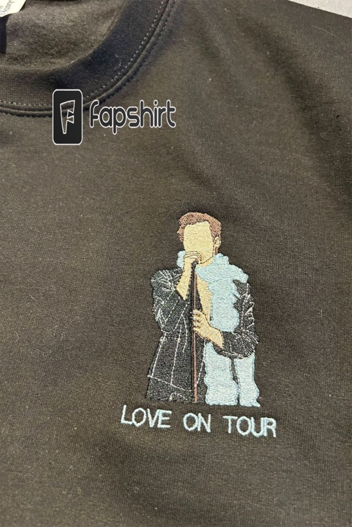 Harry Styles Love On Tour embroidered  Sweatshirt