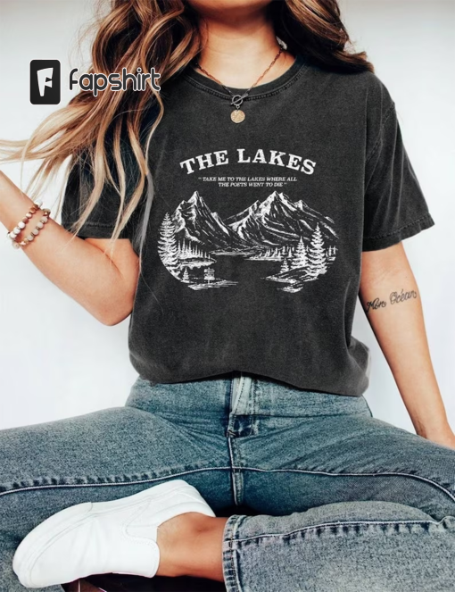 The Lakes Vintage Shirt, The Eras Tour Shirt, Album Song Shirt, Vintage Music Shirt, Eras Tour 2023 Tshirt, Concert Tee, The Lakes Clothing