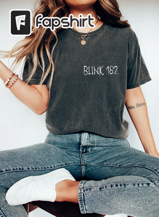 Blink 182 Band Tee Blink 182 Band Tee Blink 182 Rock Music Fan Shirt Vintage Blink Shirt Early 2000s Blink 182 Shirt Retro Blink Shirt