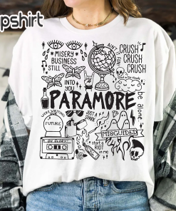 Paramore Doodle Art Shirt, 2023 Tour Shirt,…