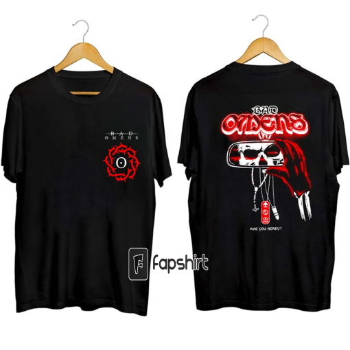 Bad Omen Tour 2023 Shirt, Bad Omen Band Fan Shirt, Bad Omen 2023 Concert For Fan Shirt, Bad Omen Rock Band Shirt