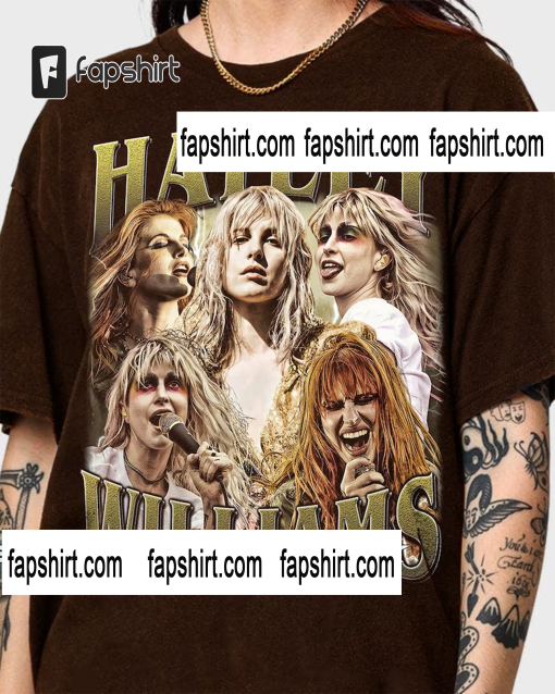 Limited Hayley Williams Vintage T-Shirt, Gift For Women and Man Unisex T-Shirt