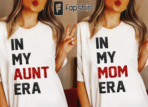 Funny Era Shirt In My Era Mom Aunt Version Personalization Custom Quote Concert 2023 Sweatshirt Hoodie Gift For Men Women