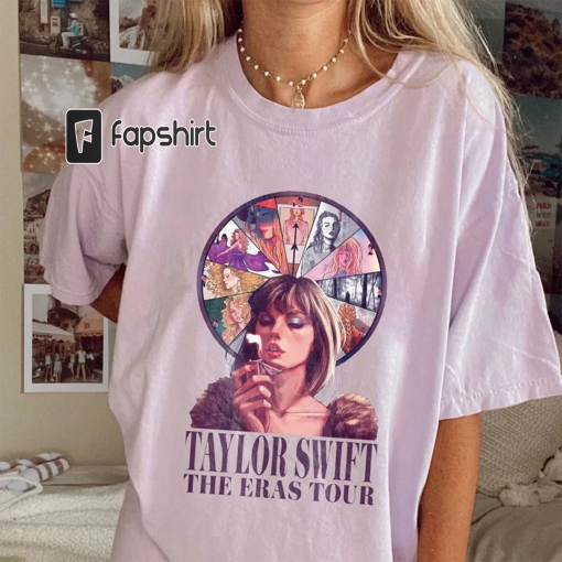 Retro Taylor The Eras Tour Shirt, Taylor 2023 World Tour Merch, Swiftie Tour Tee, TS Midnights Shirt, Taylor Version Shirt