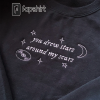 Fearless Eras Tour Taylor Swift Embroidered Sweatshirt or T Shirt | Fearless Taylor’s Version Merch, Swiftie Gift, Subtle Taylor Swift Merch