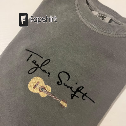 Taylor swift Debut Embroidered Signature tee