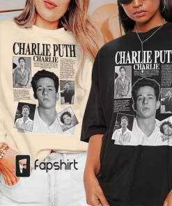 Charlie Puth Music Shirt K1, Charlie Album…