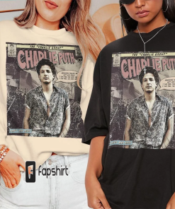 Charlie Puth Comic Shirt, 90S Vintage Merch…