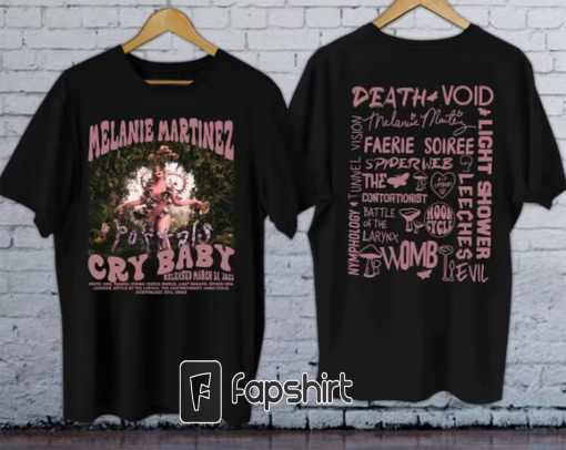 Melanie Martinez Portals Tour 2023 Shirt, Melanie Martinez Tour Shirt, Music Tour 2023 Tshirt, Singer Shirt, Tour 2023 Shirt, Gift For Fan.