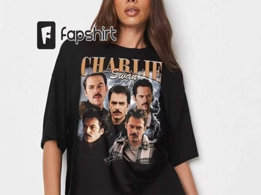 Vintage Charlie Swan Vintage 90’s shirt, Billy Burke Fan Made Tee – Team Charlie shirt