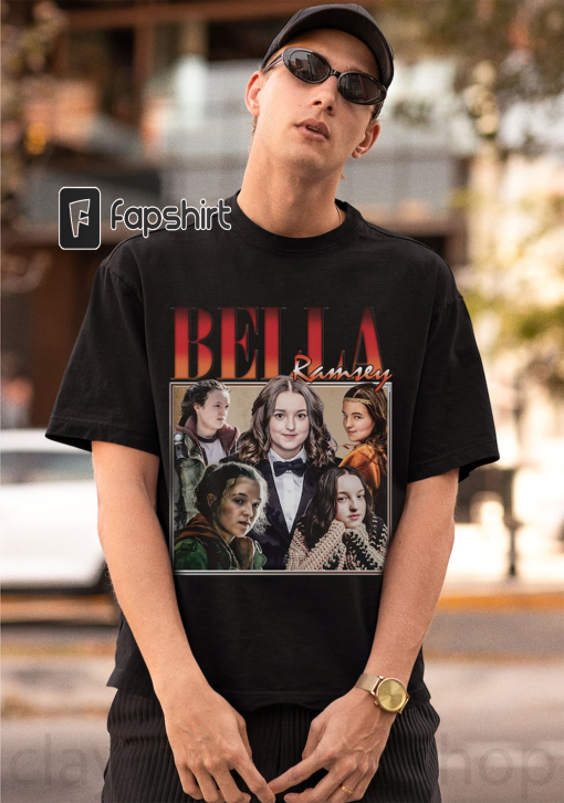 Bella Ramsey Shirt, Vintage Bella Ramsey Shirt, Bella Ramsey 90s Shirt Vintage, Bella Ramsey Homage Tshirt, Bella Ramsey Fan Tees