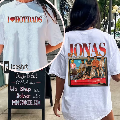 RETRO J.O.E J.O.N.A.S Vintage, I Love Hot Dads Shirt, Father’s Day Shirt, Jo.e Jon.as Homage Tshirt, Jo.e Jo.nas Retro 90s Sweater