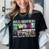 Retro Jonas Brothers The Eras Tour Comfort Colors Shirt, Jonas Brother Merch, Jonas Brothers Fan Tees, Joe Jonas Homage Shirt