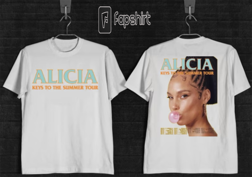 Alicia Keys To The Summer Tour 2023 Shirt, Alicia Keys Fan Shirt, Alicia Keys American Tour 2023, Alicia Keys Best Of Album Merch