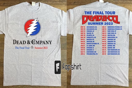 Dead and Company The Final 2023 Summer Tour T-Shirt, Dead Co The Final Tour 2023 T-Shirt, Dead and Company Shirt, Tour 2023 Shirt