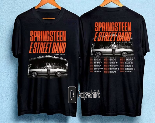 Bruce Springsteen The E Street Band Tour 2023 Tshirt, Music Tour 2023 Tshirt, Singer Tshirt, Tour 2023 Tshirt, Gift For Fan.