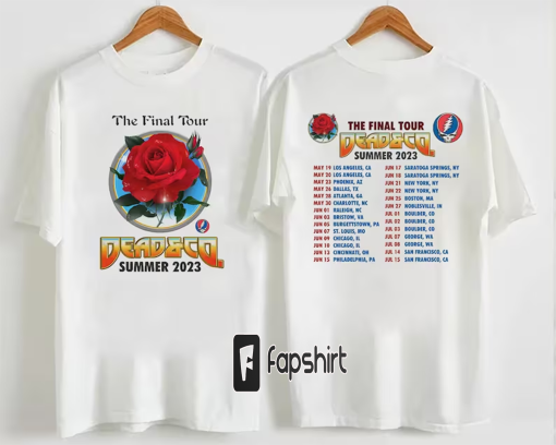 The Final Summer 2023 Tour Dead And Company T-Shirt, Dead Co The Final Tour Shirt, Dead and Company Fan Lovers Shirt, Dead and Company Shirt