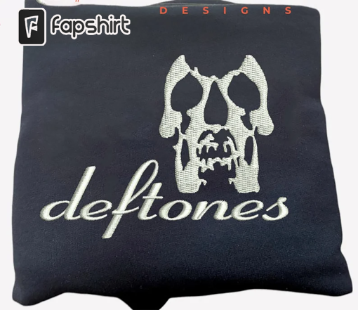 D.e.f.t.o.n.e.s Embroidered Sweatshirt, D.e.f.t.o.n.e.s Embroidered Crewneck Hoodie, Gifts For Halloween