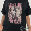 Retro BLACKPINK Shirt, BlackPink Born Pink World Tour 2023,Born Pink World Tour 2023, Jisoo Shirt, Lisa Shirt, Black Pink Pink Venom Shirt