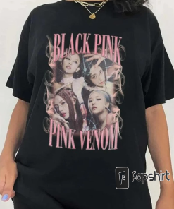 BLACKPINK Shirt, Black Pink Venom, Kpop Music…