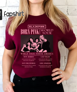 Retro BLACKPINK Shirt, BlackPink Born Pink World…