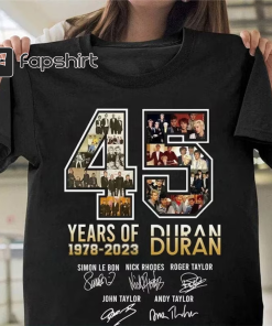 Duran Duran 45 Years Anniversary T-Shirt, Duran…