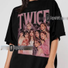 Vintage Twice Shirt, Twice Unisex Kpop Shirt, Vintage Style Korean Pop Sweatshirts T-Shirt Hoodie