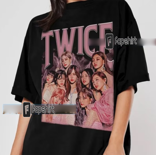 Twice Y2K Tee – Twice Shirt – Kpop Shirt – Kpop Gift for her or him – Kpop Y2K T-shirt