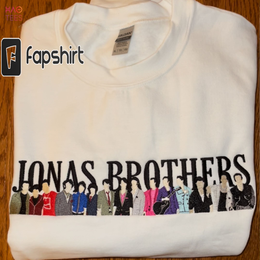 Jonas Brothers Eras Embroidered Shirt