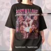 Post Malone Shirt, Vintage Post Malone Graphic Tee, Posty Rap Crewneck Unisex Post Malone Music T Shirt, Gift for Friend, Posty Fan Tee