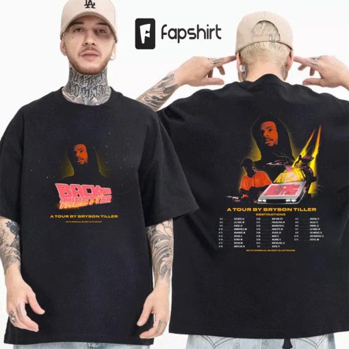 Bryson Tiller Back and I’m Better Tour 2023 Shirt, Bryson Tiller Fan Shirt, Bryson Tiller Concert 2023 Shirt 2023