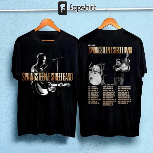 Bruce Springsteen & E Street Band First 2023 Tour Hoodie, Bruce Springsteen Shirt, E Street Band Shirt, 2023 Tour Shirt, Gift For Fan.