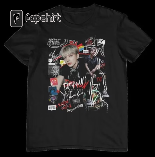 T.X.T members vintage 90s K-pop shirt