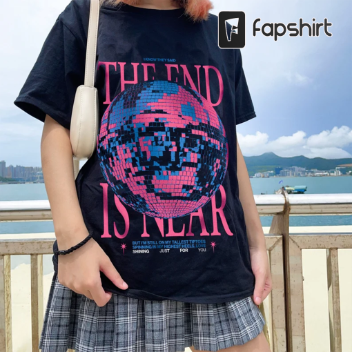 Mirrorball Graphic Tee Shirt (The End is Near)