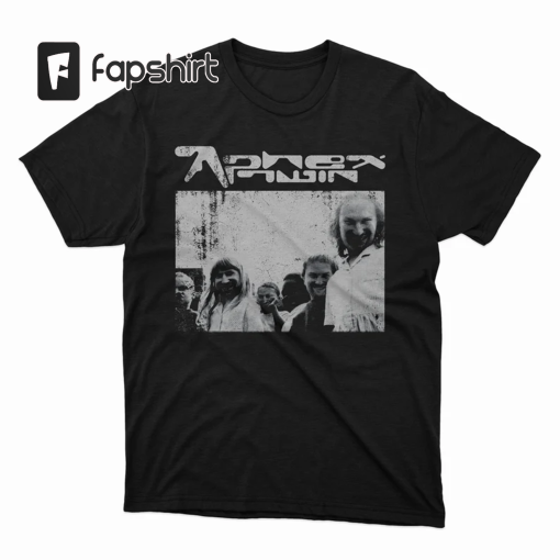 Aphex Twin T-Shirt Come To Daddy Vintage Unisex Aphex Twin Logo Tee