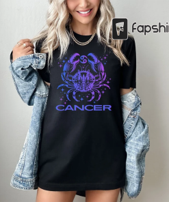 Zodiac Sign Cancer T-Shirt – Astrology Shirt…