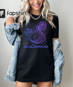 Zodiac Sign Aquarius T-Shirt – Astrology Shirt…