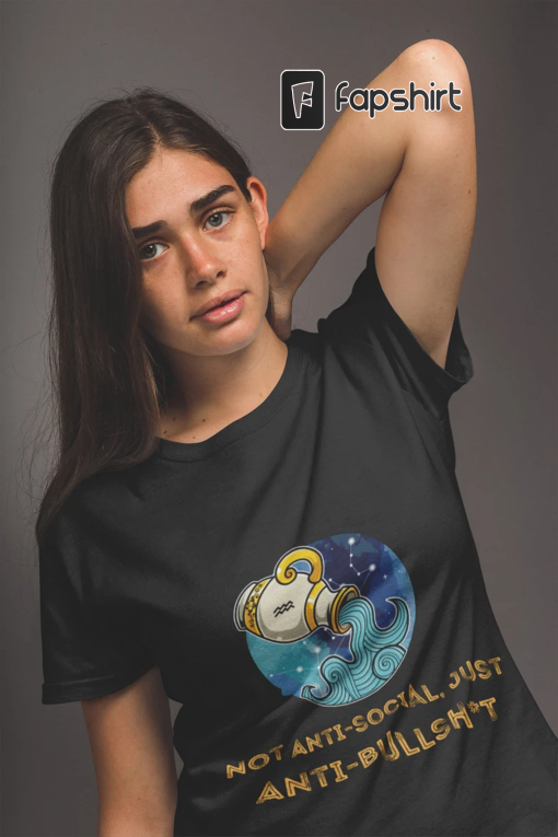 Unisex ‘Aquarius’ Zodiac Sign | Ultra Cotton T-Shirt