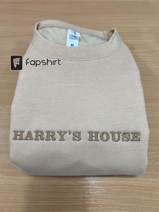 Harry’s House Embroidered Sweatshirt/ T-Shirt/ Hoodie