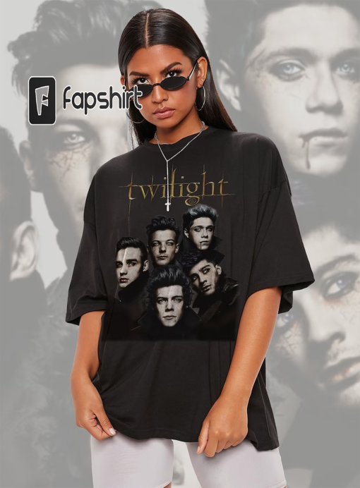 Twilight One Direction Shirt, One Direction as Twilight Unisex T-Shirt