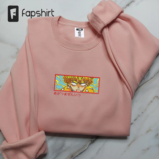 Anime Embroidered Sweatshirt, Embroidered Anime Shirt, Anime Shirt, Embroidered Shirt, Embroidered Hoodie, Anime Tee