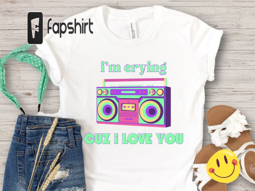 Crying Cause I Love You shirt Lizzo shirt for girls Lizzo shirt for boys Lizzo shirt for kids Lizzo concert Birthday Gift Present