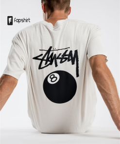 Stussy 8 Ball T Shirt, Unisex T…