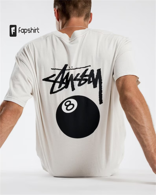 Stussy 8 Ball T Shirt, Unisex T Shirt, 8 Ball T Shirts