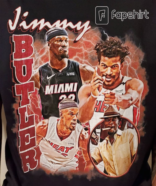 Jimmy Butler Shirt, Basketball shirt, Classic 90s Graphic Tee, Unisex, Vintage Bootleg, Gift, Retro